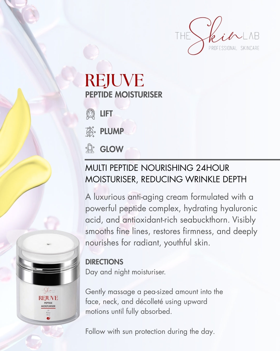 Rejuve Peptide Moisturiser