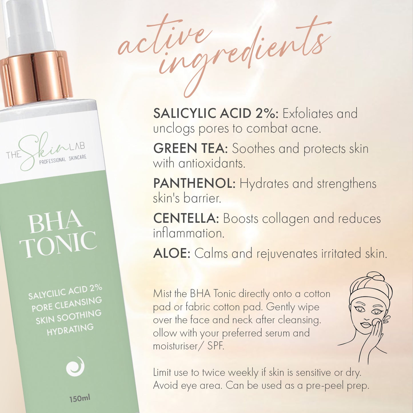 BHA Skin Tonic - Salycilic Acid 2%