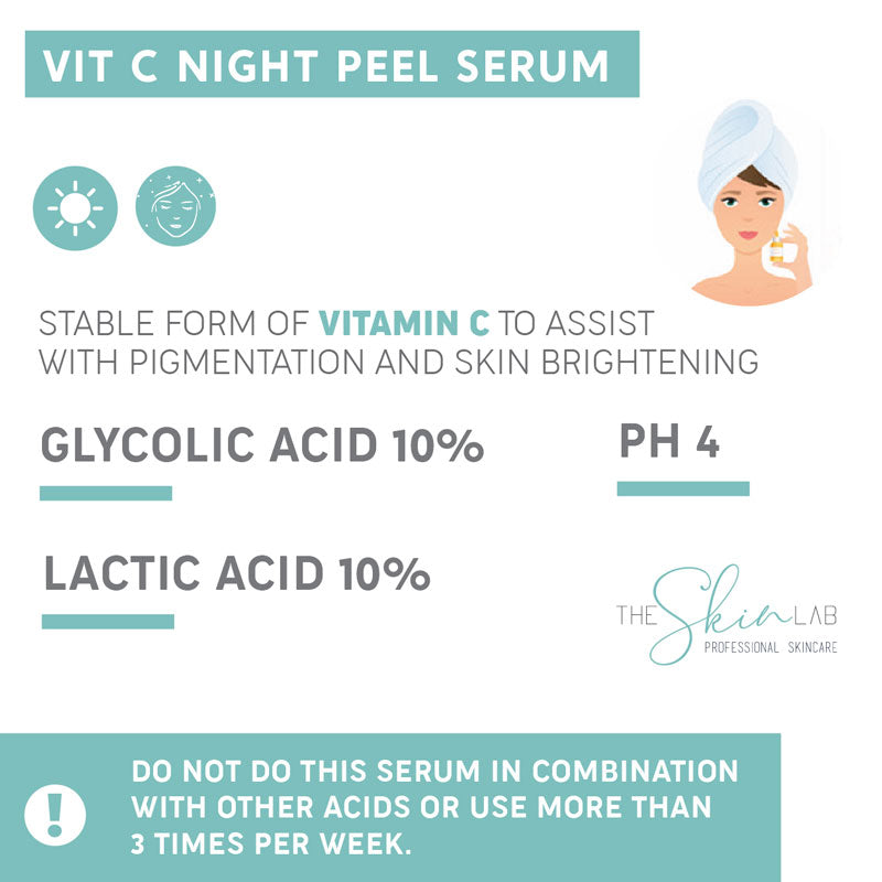 Vitamin C Night Peel Serum