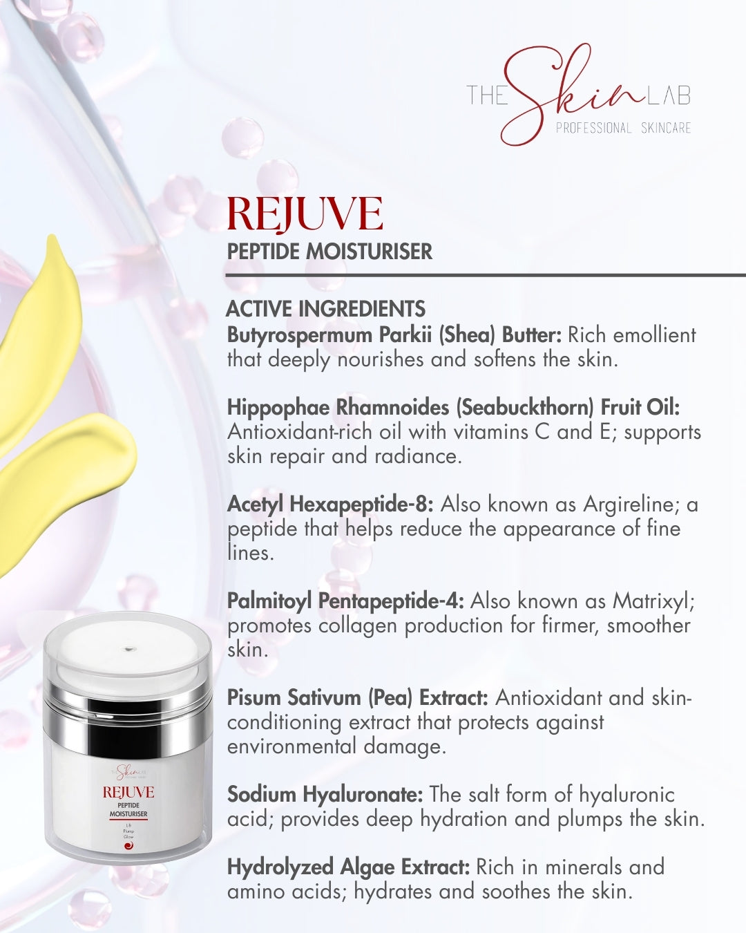 Rejuve Peptide Moisturiser