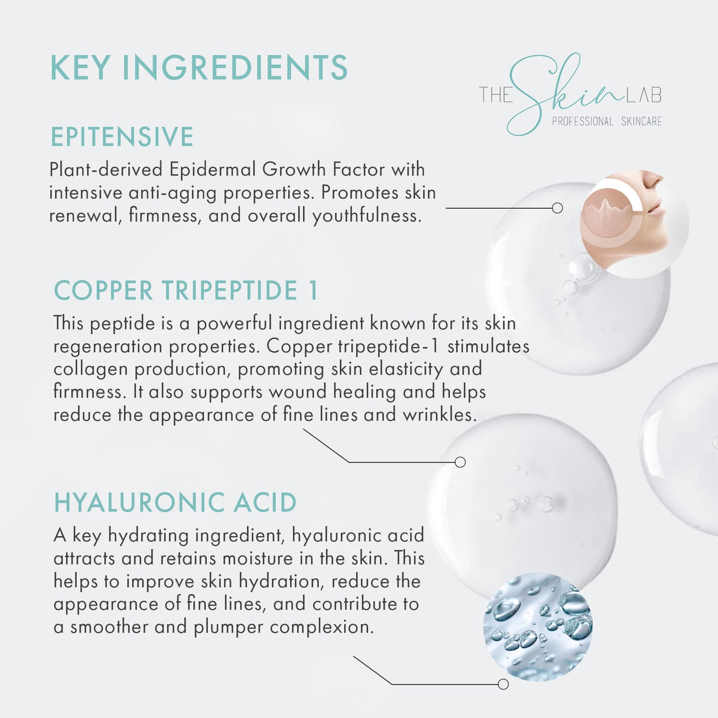 EGF + Copper Peptide Serum