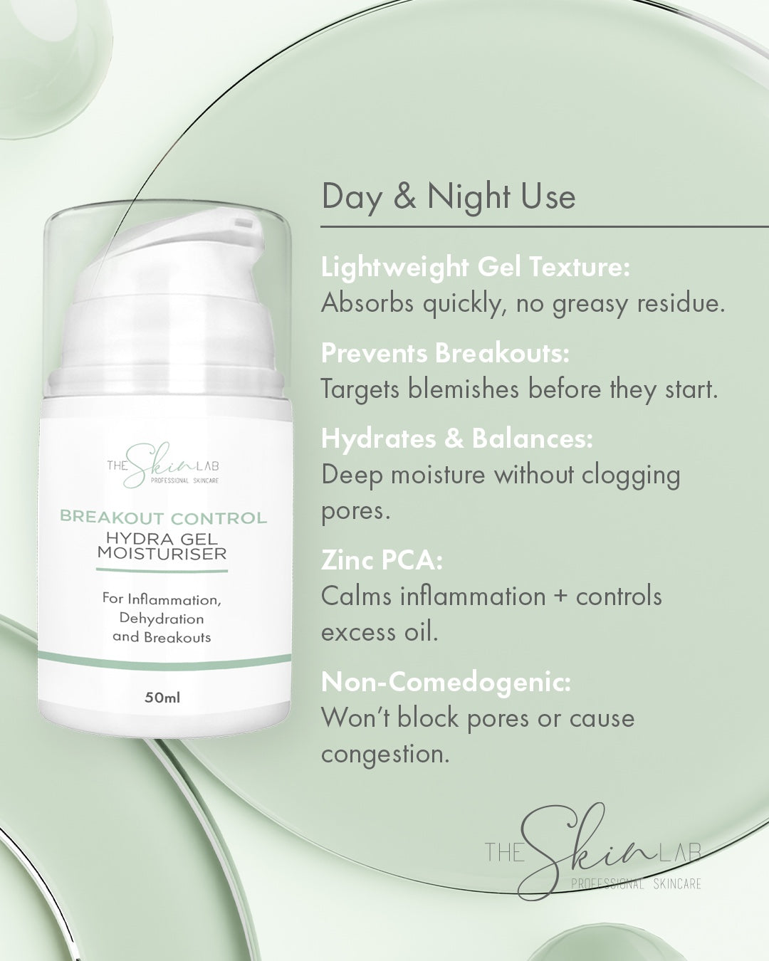 Breakout Control Hydra Gel Moisturiser