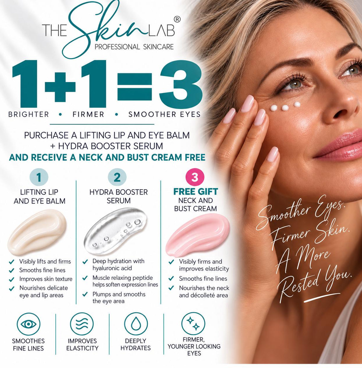 OCT PROMOTION - BRIGHTER I FIRMER I SMOOTHER EYES