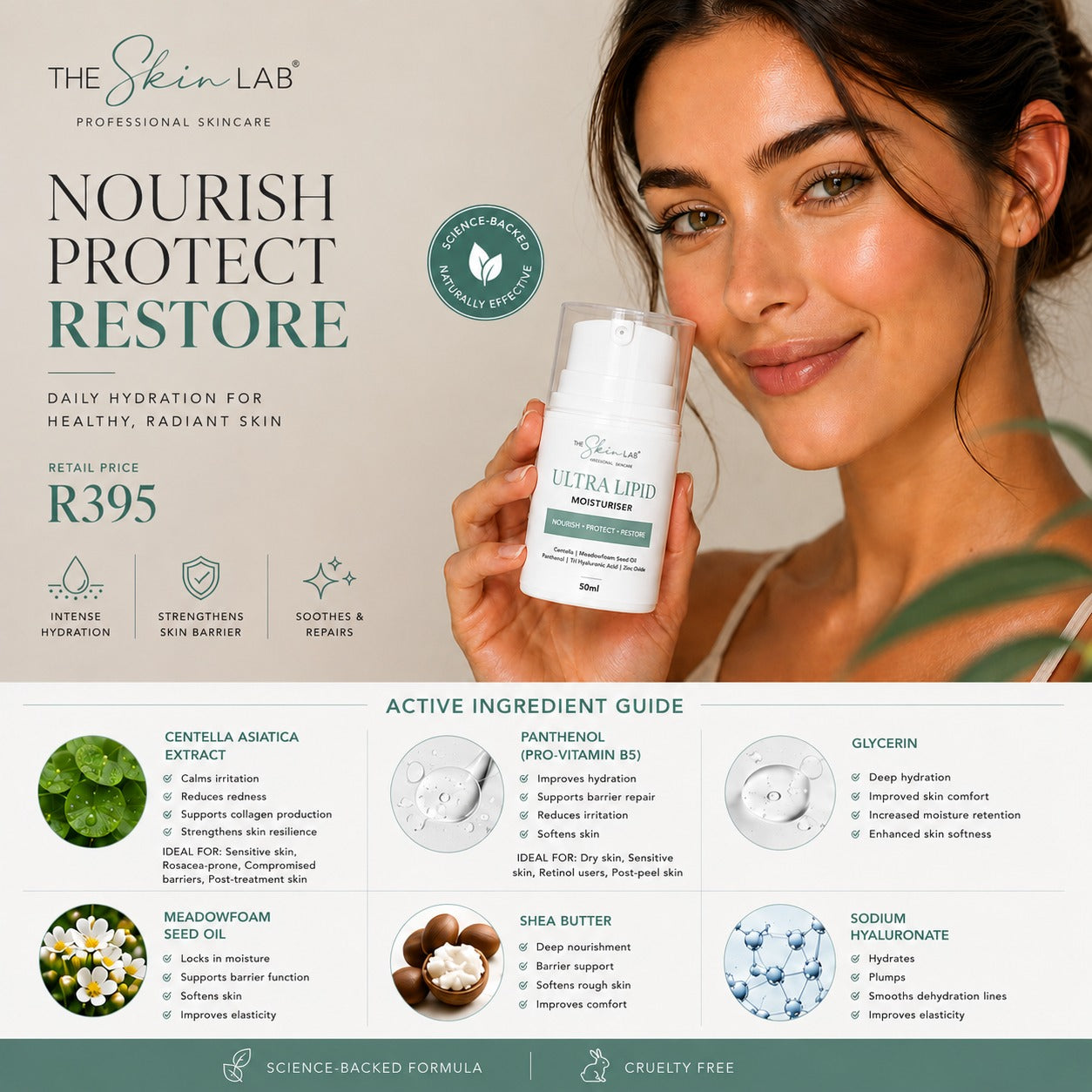 ULTRA LIPID MOISTURISER 50ML