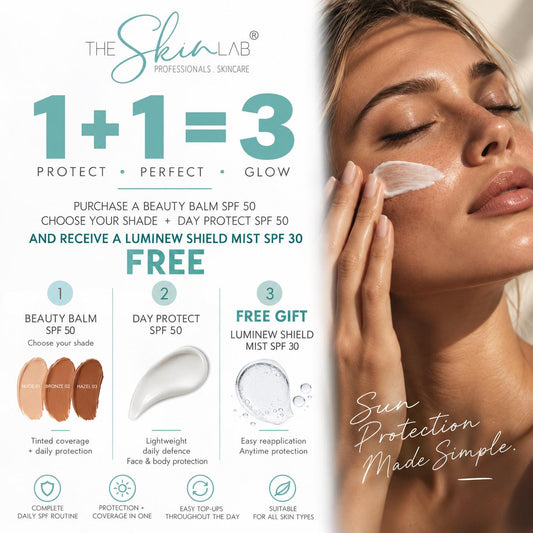 OCT PROMOTION - SPF promo PROTECT I PERFECT I GLOW